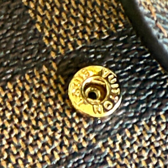 Louis Vuitton Ebene Med. Damier Address/notebook From FRANCE never used - Picture 7 of 16